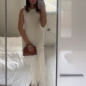 Cream summer dress